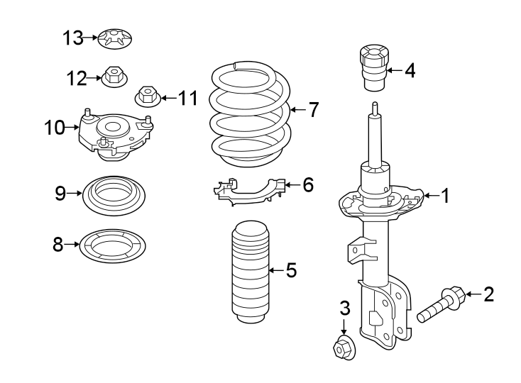 Hyundai Palisade Bearing Strut Palisade Santa Fe