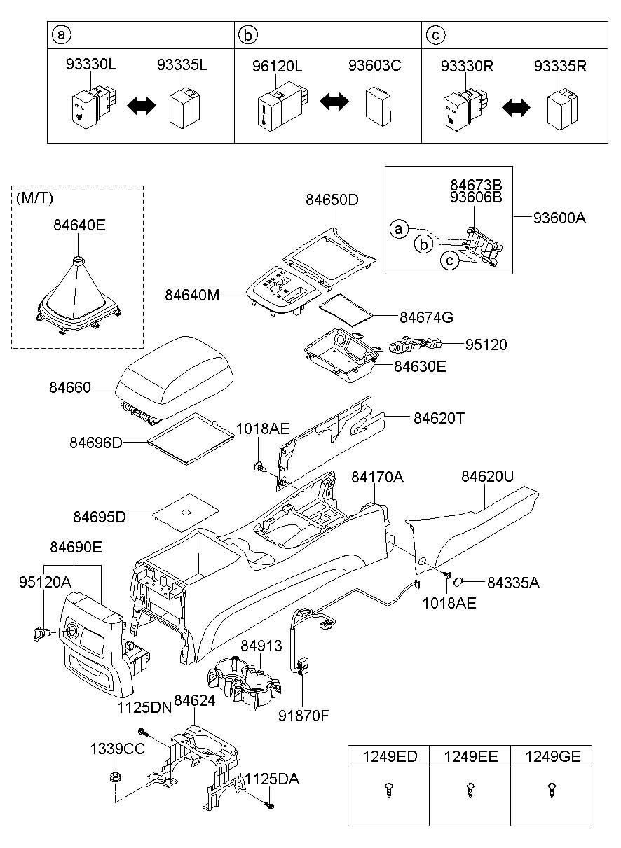 Hyundai Santa Fe Audio Auxiliary Jack Manual Trans B Jim Ellis Hyundai Parts