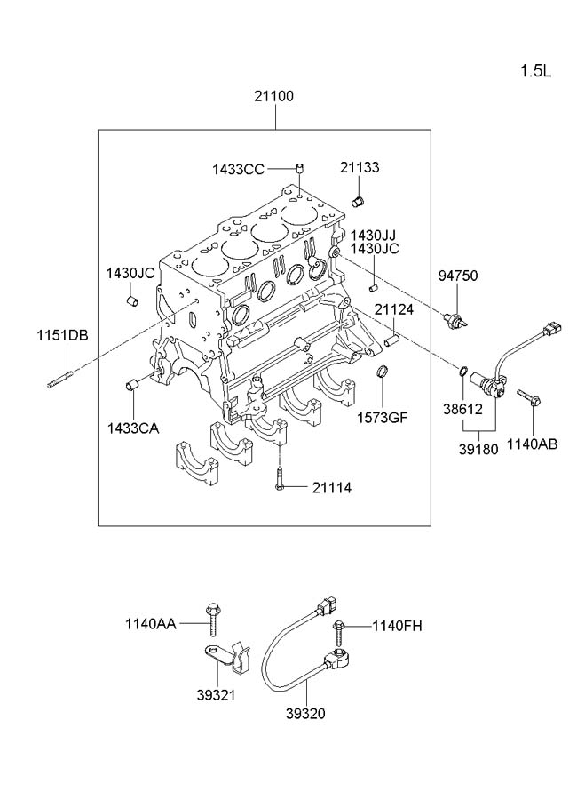 2113523010 - Hyundai Valve - non return. Blockdohc, blockbeta | Jim ...