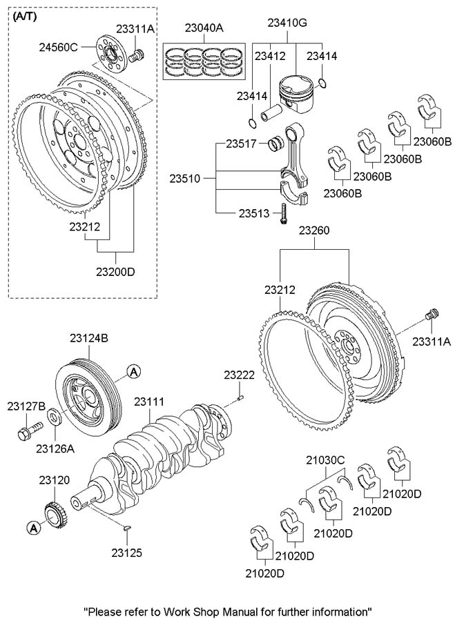 Hyundai Genesis Coupe Pulley. Damper. Crankshaft. Dam. Engine ...