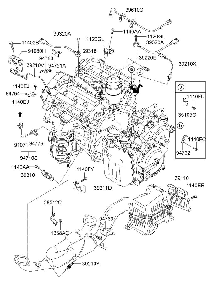 393183C100 - Hyundai Engine Camshaft Position Sensor | Jim Ellis ...