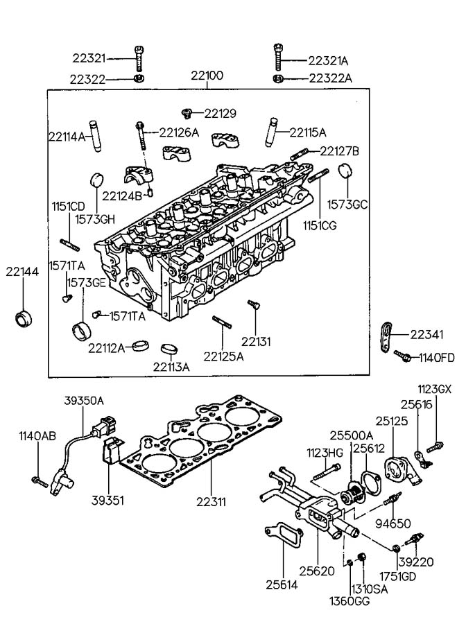 9465032520 - Hyundai Engine Coolant Temperature Sender | Jim Ellis ...