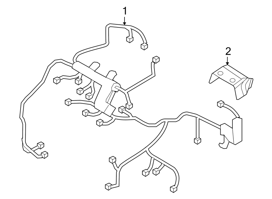 914100A010 - Hyundai Engine Wiring Harness. 3.3 liter | Jim Ellis