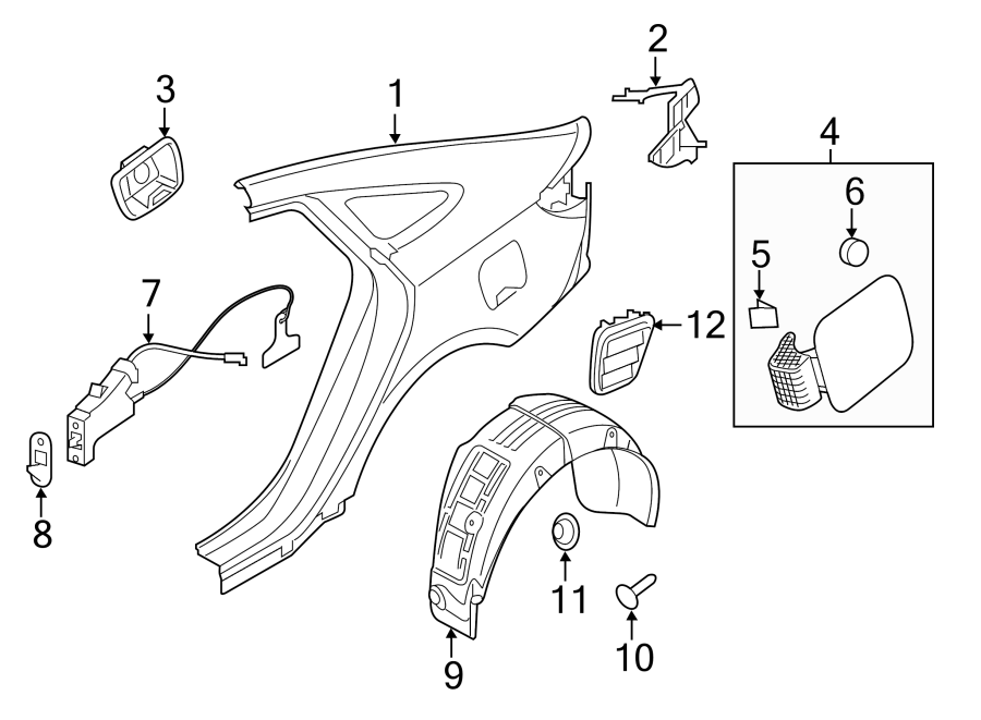 2015-hyundai-sonata-fuel-filler-housing-front-w-o-hybrid