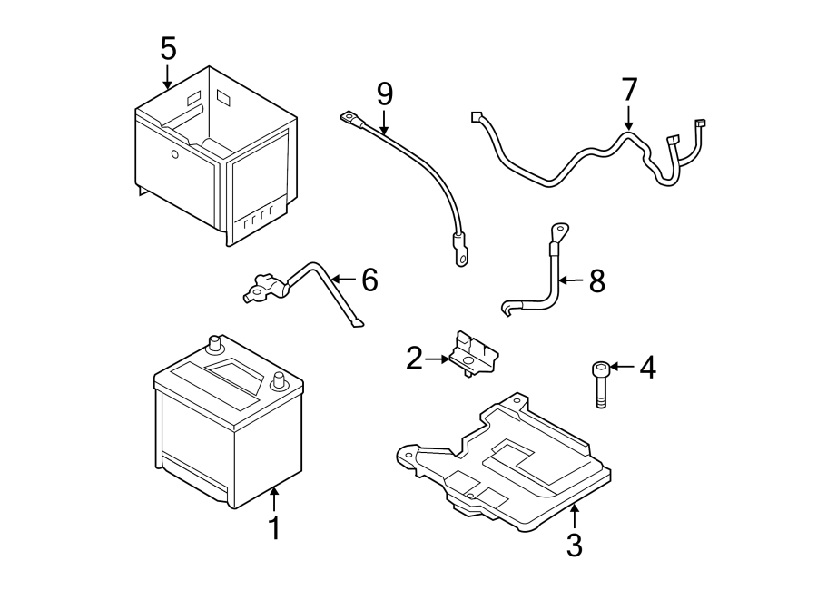 Hyundai Accent Sensor. Battery. Cable - 371801R100 | Jim Ellis Hyundai ...