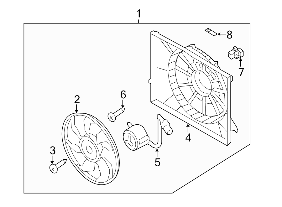 253863R200 - Hyundai Engine Cooling Fan Motor | Jim Ellis Hyundai Parts ...