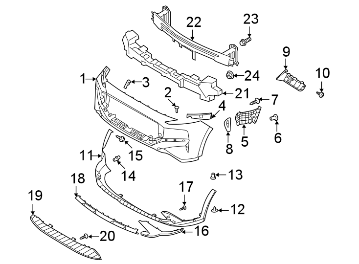 2022 Hyundai Santa Fe SE 2.5L Theta III FWD Skid. Plate. Deflector ...