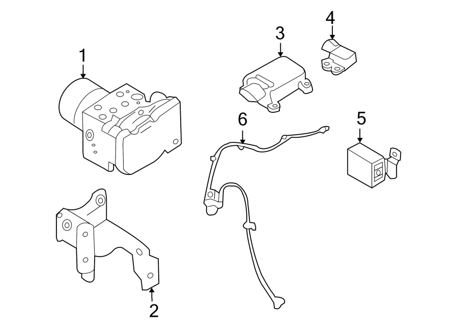 Hyundai Veracruz Abs. Hydraulic. Modulator - 589103J950 | Jim Ellis